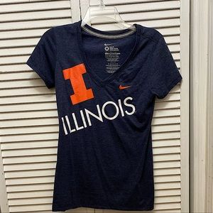 DARK BLUE ILLINOIS NIKE SHIRT (NWOT)
